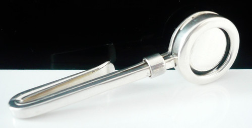 Sterling silver napkin clip - sterling,