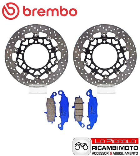 Brake disc kit front - brake, pads