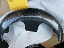 Carbon look front fender to fit Harley road glide