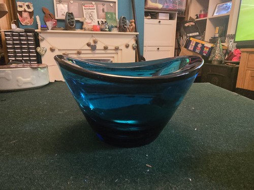 Art glass dish - art,