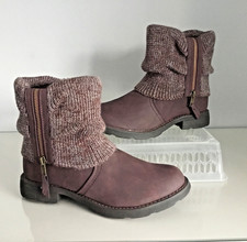 Ladies Reddish/ Brown Ankle Boots  Size 5 - New and Unworn