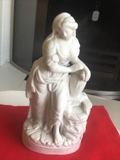Rare antique 19c - rare, parian