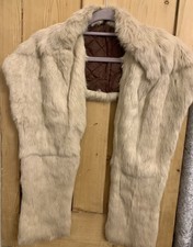 Vintage Real Fur Taupe/Light