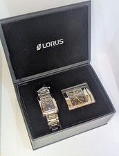 Lorus men's silver/gold tone