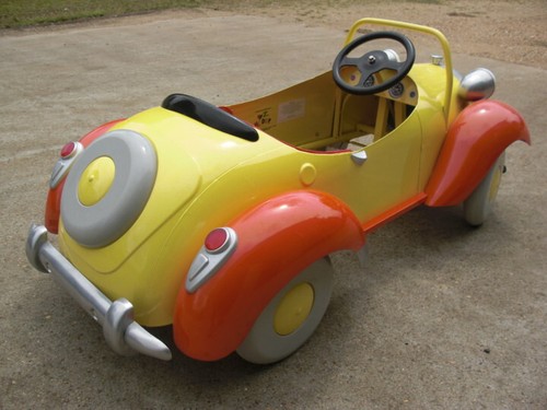 Noddy metal pedal car - noddy,