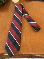 RAF Regimental Tie Vintage D L Sells 