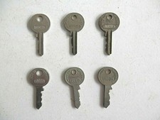 MRN series Classic Car Keys genuine Wilmot Breeden Union new old stock.