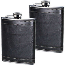Hip Flask Set of 2 - 6oz