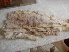 Natural Large  Skin Hide Rug