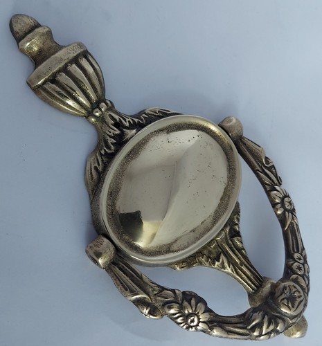 Victorian brass door - brass,