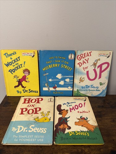 Seuss lot 5 books - 5,