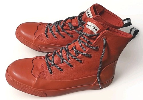 Hunter red high top rain - hunter, high-top