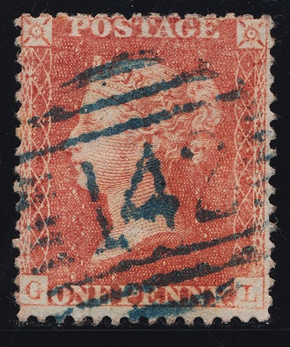 1856 penny red spec c8ub - red,