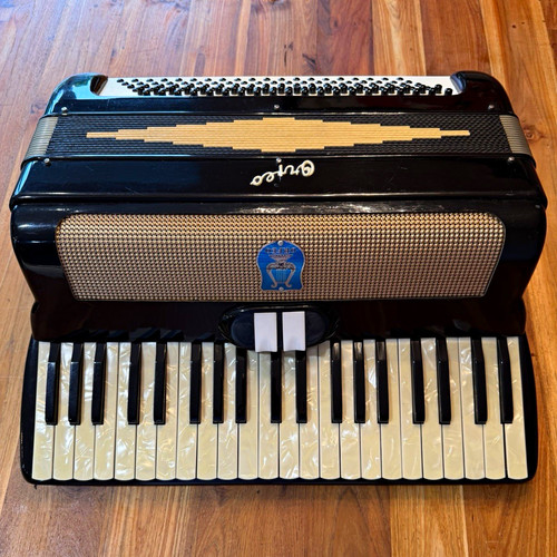 Orefeo piano accordion black - accordion,