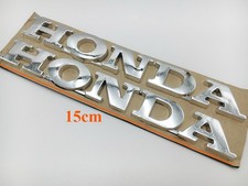 2X Silver 3D Motorcycles Honda