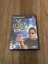 PS2 WWF WWE Smackdown: Just Bring It! (Sony PlayStation 2 2001) - PAL Version