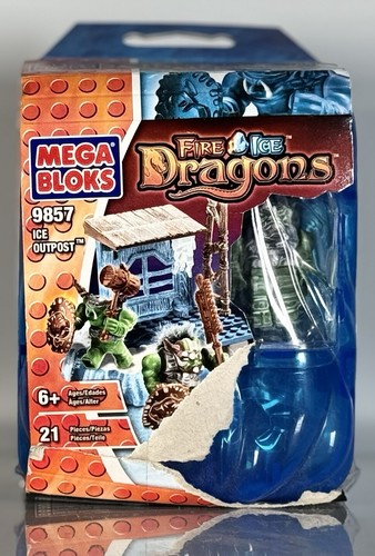 Dragons mega bloks - bloks, fire