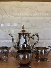 Vintage Silver Plated Tea Set