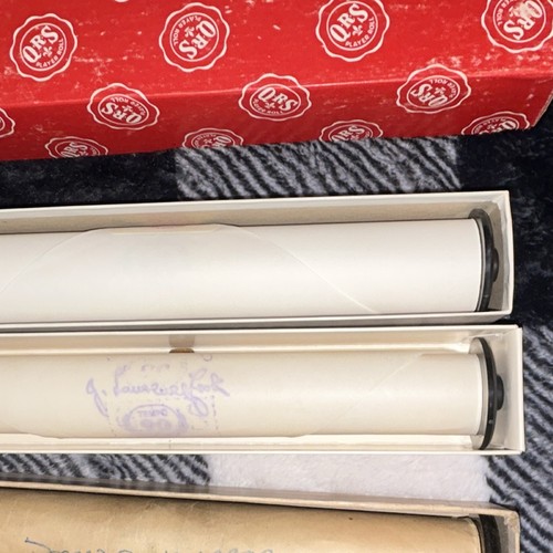 Vintage qrs player piano rolls - vintage,
