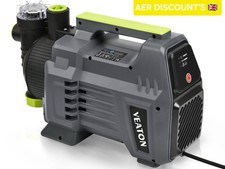 VEATON 1200W AUTOMATIC GARDEN BOOSTER PUMP 4500L/H