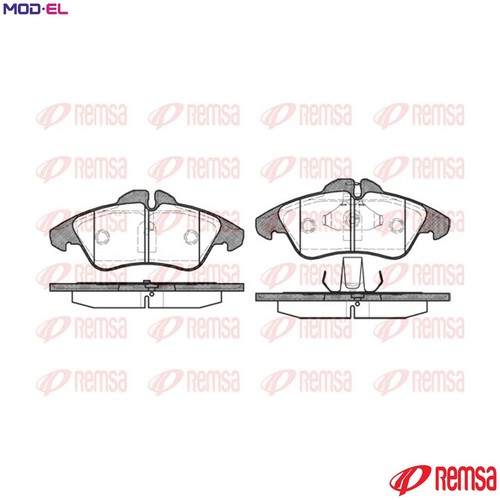 Brake pad set disc - pad,