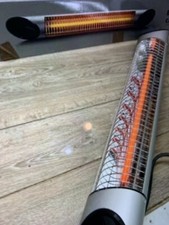 Patio Heater Infrared Veito Blade S2500 Wall Mounted, Garden, Patio, Decking