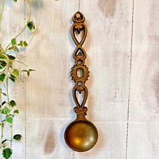 Vintage Brass Love Spoon