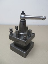 Tool Post Alfred Herbert 4 1/4" x 4 1/4" For Lathe