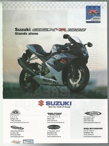 2005 suzuki gsx - gsx-r, 1000