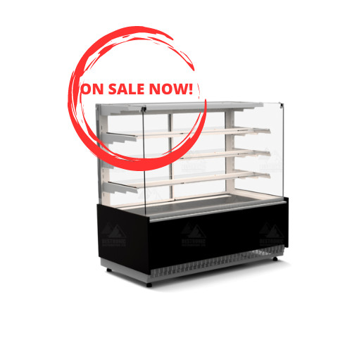 Cake display fridge long - display,