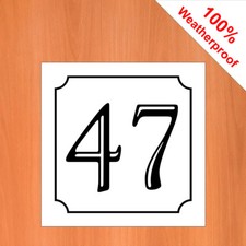 4" Weatherproof self-adhesive