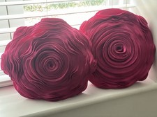 2 x Rose Cushions From Next