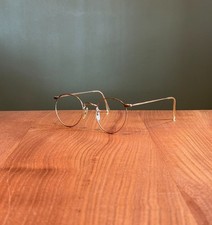 Algha (Savile Row) Glasses | Gold Filled Rare Vintage Frames | Spectacles