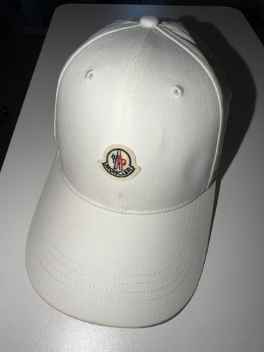 Moncler cap white logo - cap,