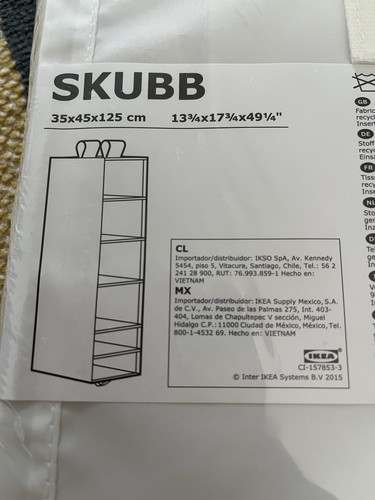 Ikea skubb hanging clothes - ikea,