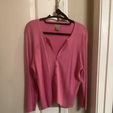 Olsen Sport Pink Cotton Button