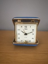 Vintage Japanese  Travel Alarm Clock - Mid 20th Century