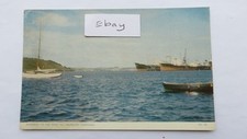 Postcard Falmouth, Ships At