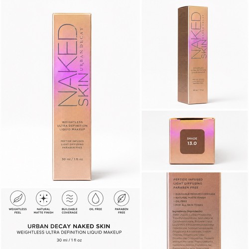 Urban decay naked skin liquid - urban,
