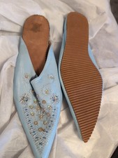 Leather Tunisian Mules Never