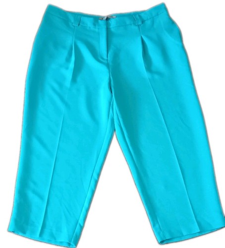 Ladies turquoise smart - ladies, trouser