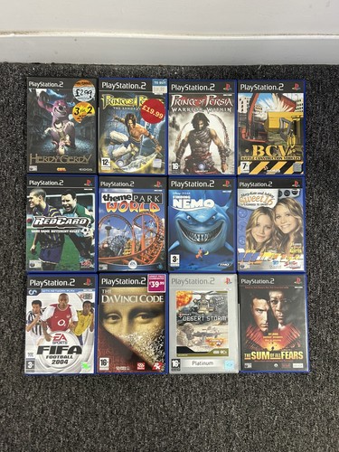 Ps2 games bundle joblot - x,