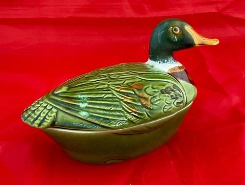 Ceramic vintage pate dish - ceramic,