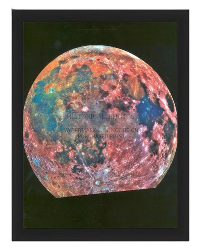 False color lunar - lunar, mare