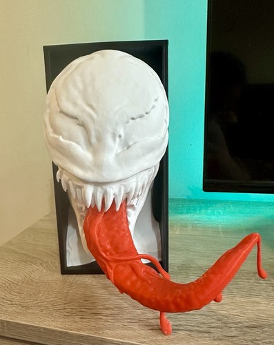Venom printed bookend - 3d,