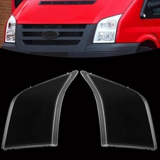 2Pcs Clear Headlight Lens