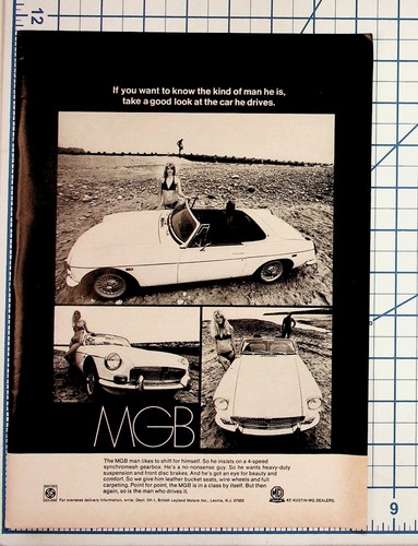 Vintage 1960s mgb - vintage,