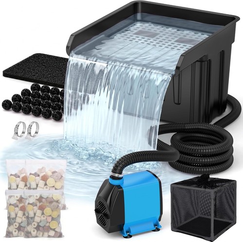 Pond waterfall spillway - spillway, kit