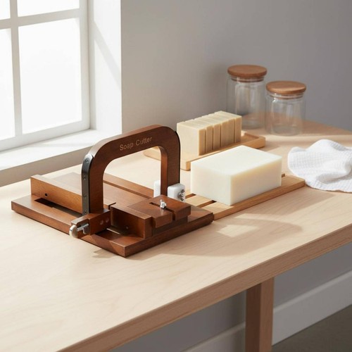 Wooden soap walnut - walnut, finish