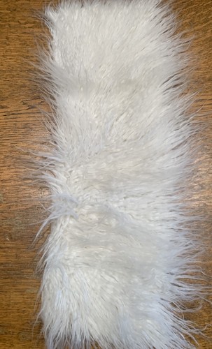 Long hair shag white - hair,